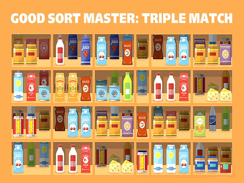 Trò chơi Sắp xếp tốt Master Triple Trận đấu trực tuyến