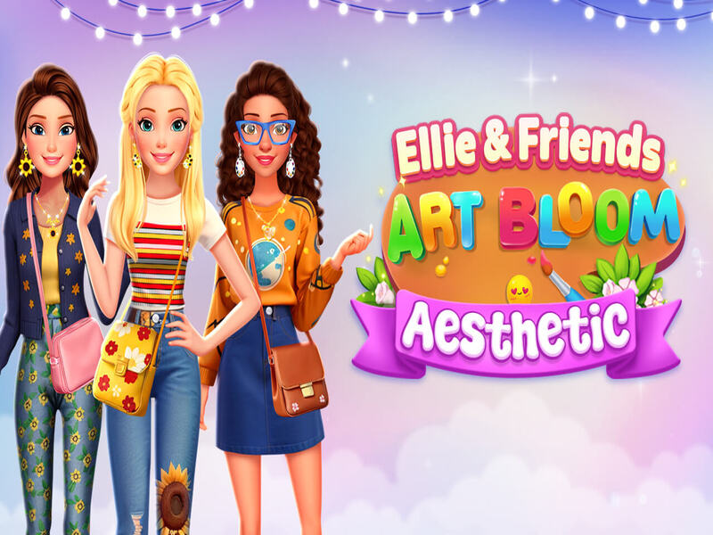 Trò chơi Ellie và bạn bè nghệ thuật nở hoa thẩm mỹ trực tuyến