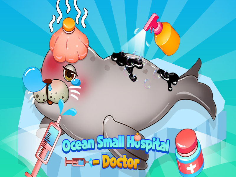 Trò chơi Bác sĩ bệnh viện nhỏ ở Ocean trực tuyến