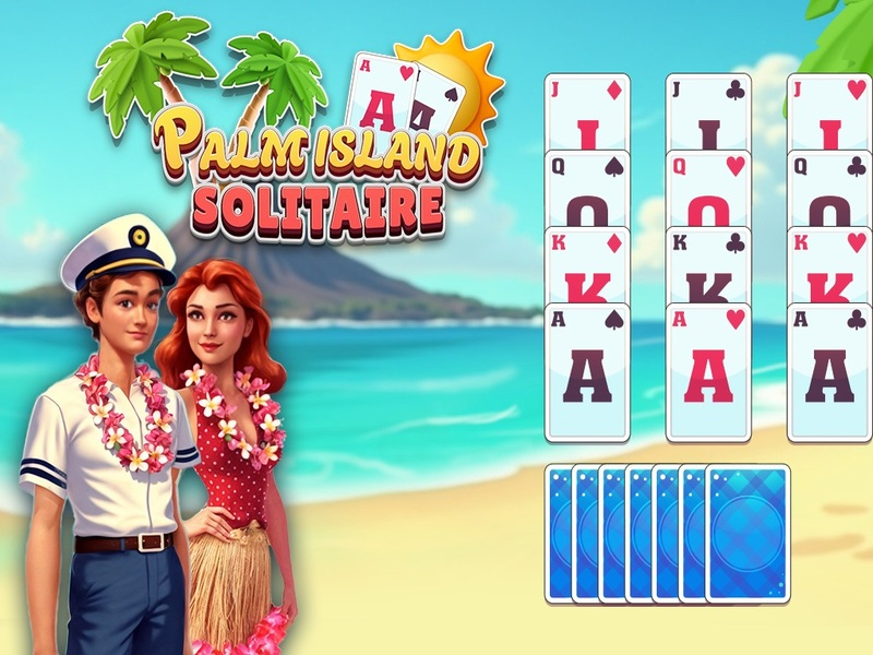 Trò chơi Palm Island Solitaire trực tuyến