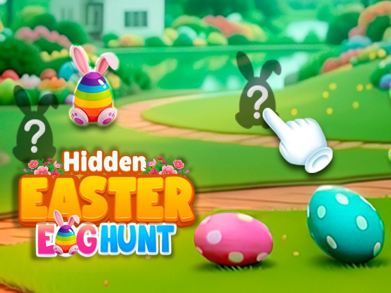 Trò chơi Hidden Easter Egg Hunt trực tuyến