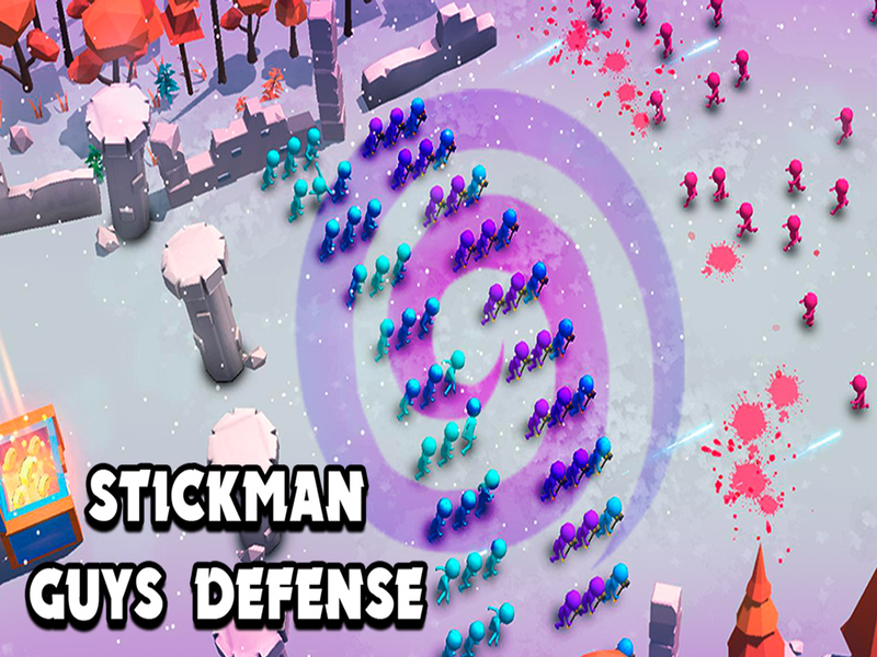 Trò chơi Stickman Guys Defense trực tuyến