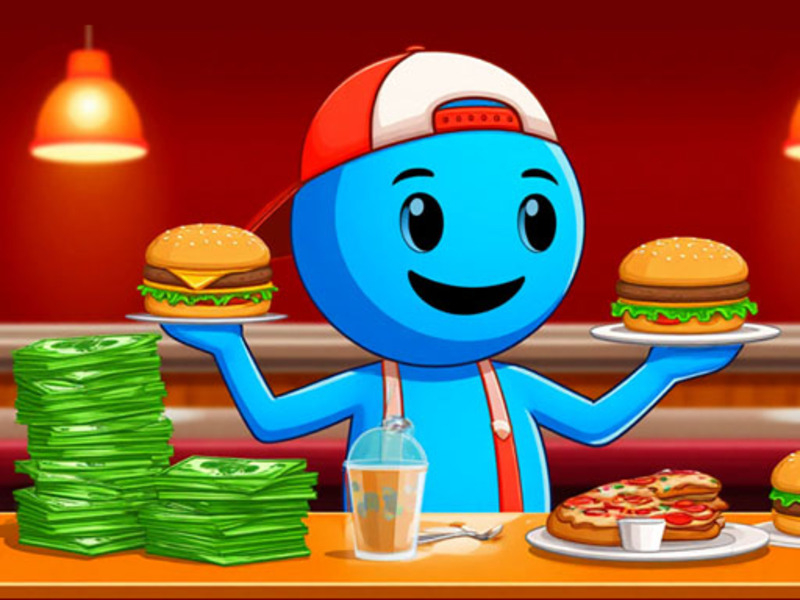Trò chơi Người mô phỏng nhà hàng: Burgers & Pizza trực tuyến