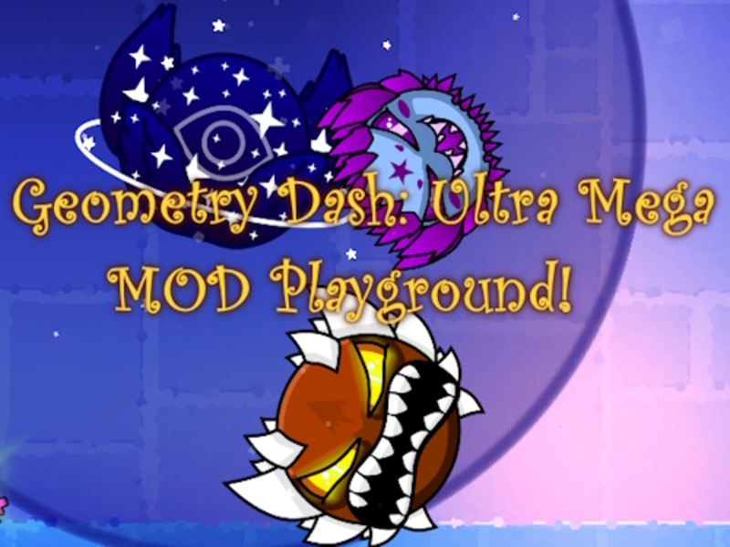 Trò chơi Dash hình học: Sân chơi Ultra Mega Mod! trực tuyến