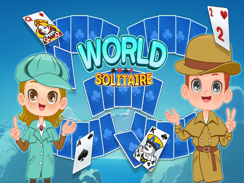 Trò chơi Thế giới solitaire ba lần trực tuyến
