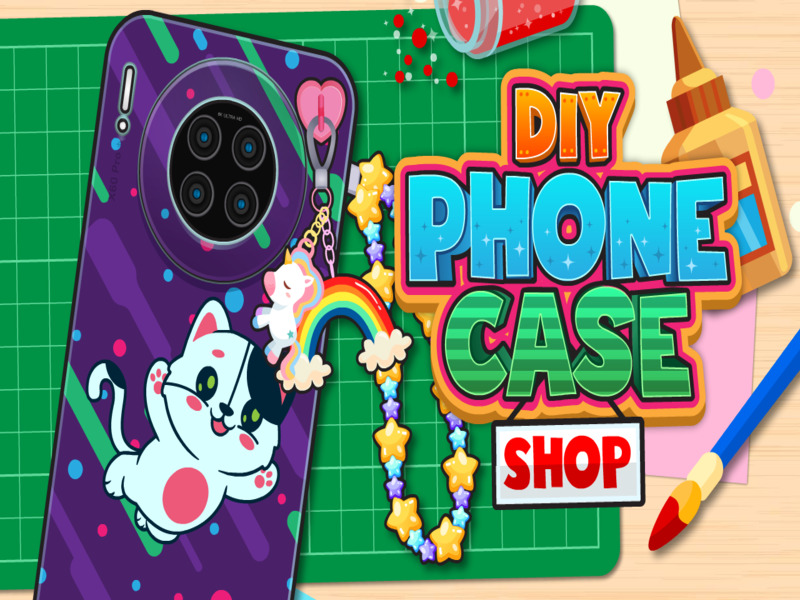 Trò chơi Cửa hàng trường hợp điện thoại DIY trực tuyến