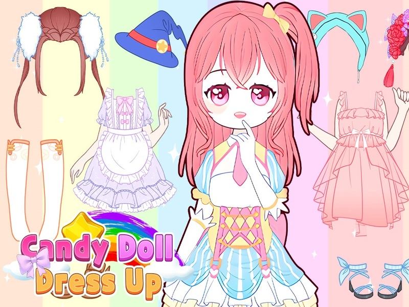 Trò chơi Kẹo Doll Dress Up trực tuyến