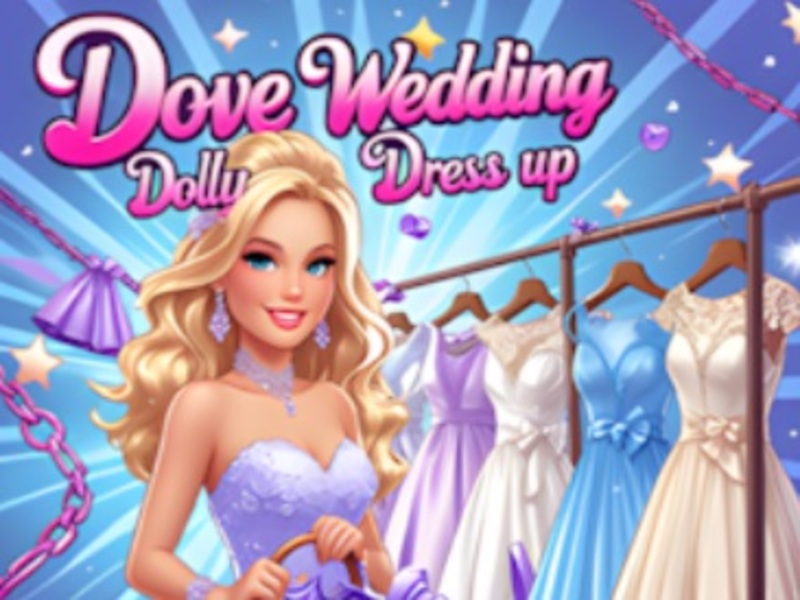 Trò chơi Dove Wedding Dolly ăn mặc trực tuyến