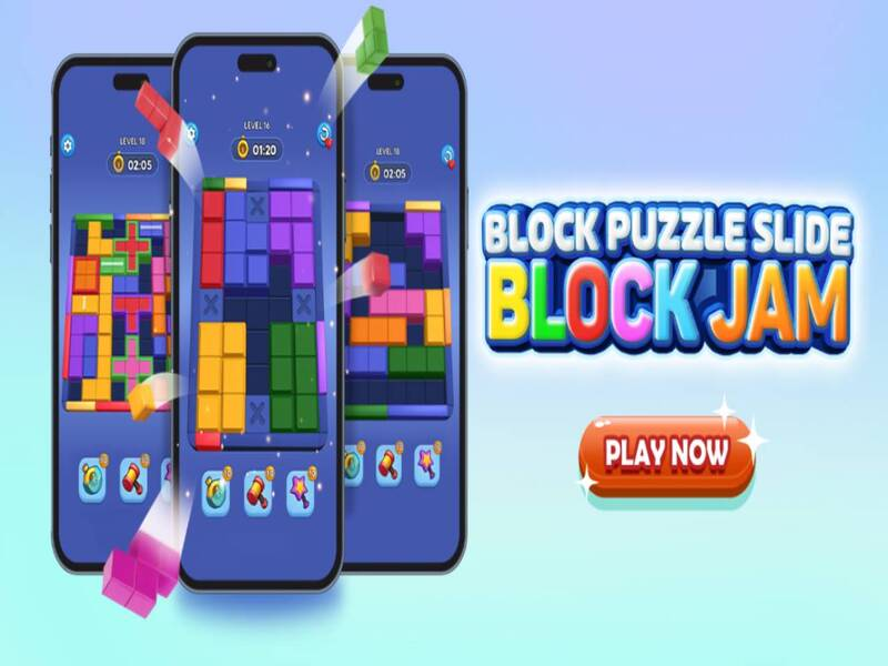 Trò chơi Block Puzzle: Slide Block Jam trực tuyến