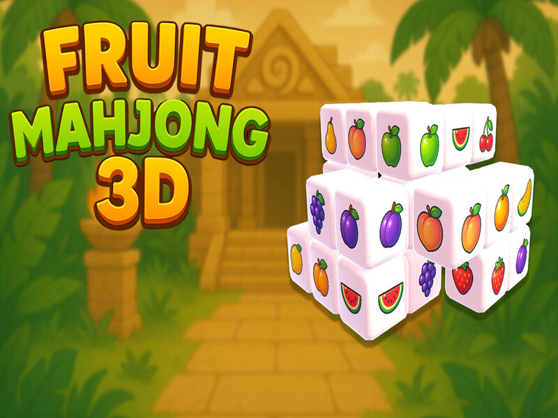 Trò chơi Trái cây Mahjong 3d trực tuyến