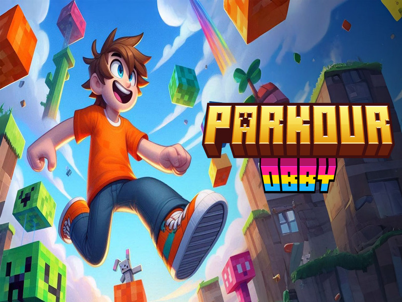 Trò chơi Parkour obby trực tuyến