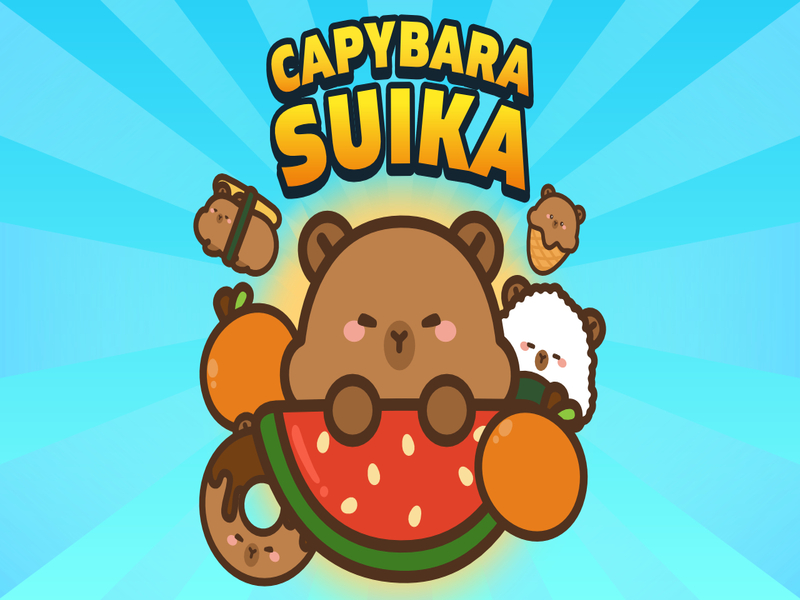 Trò chơi Capybara Suika trực tuyến