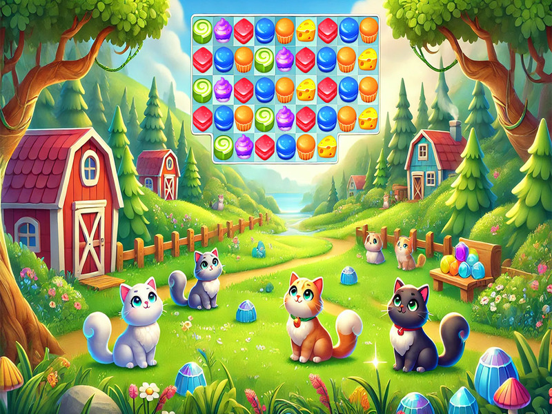 Trò chơi MAT MATCH 3 trực tuyến