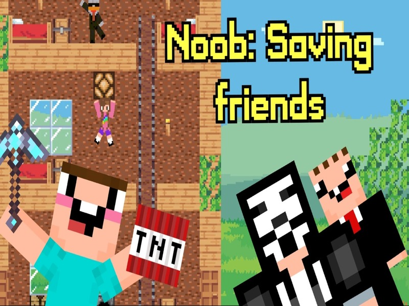 Trò chơi NOOB: Cứu bạn trực tuyến