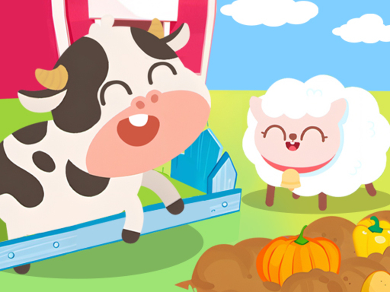 Trò chơi Trẻ em Happy Farm Dudu trực tuyến
