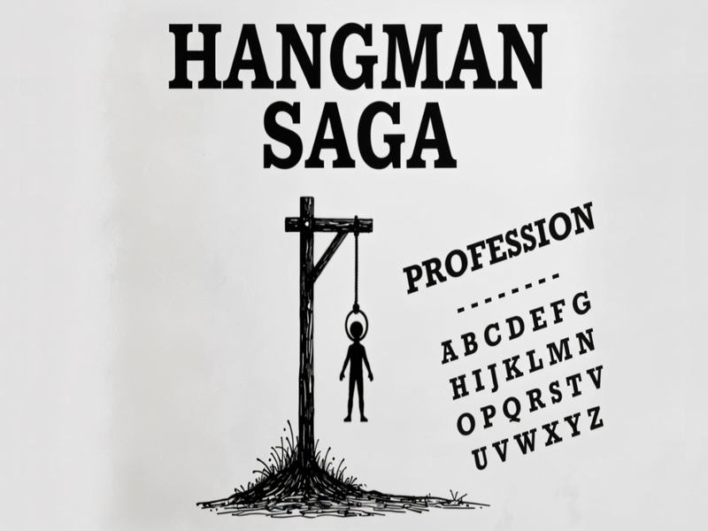 Trò chơi Hangman Saga trực tuyến