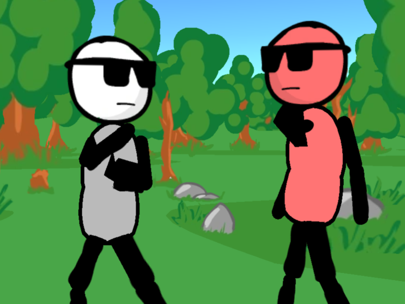 Trò chơi Súng Stickman- ít chiến đấu hơn trực tuyến