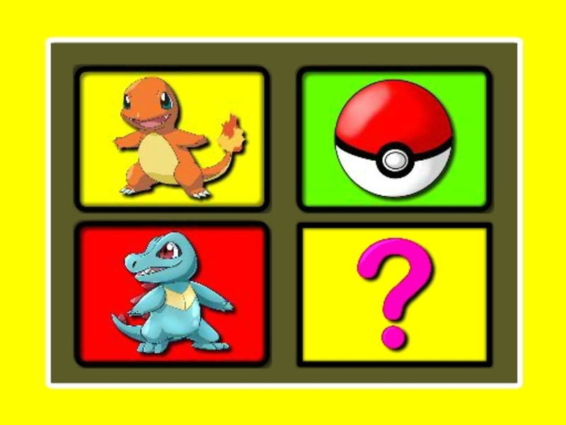 Trò chơi Thời gian bộ nhớ Pokemon trực tuyến