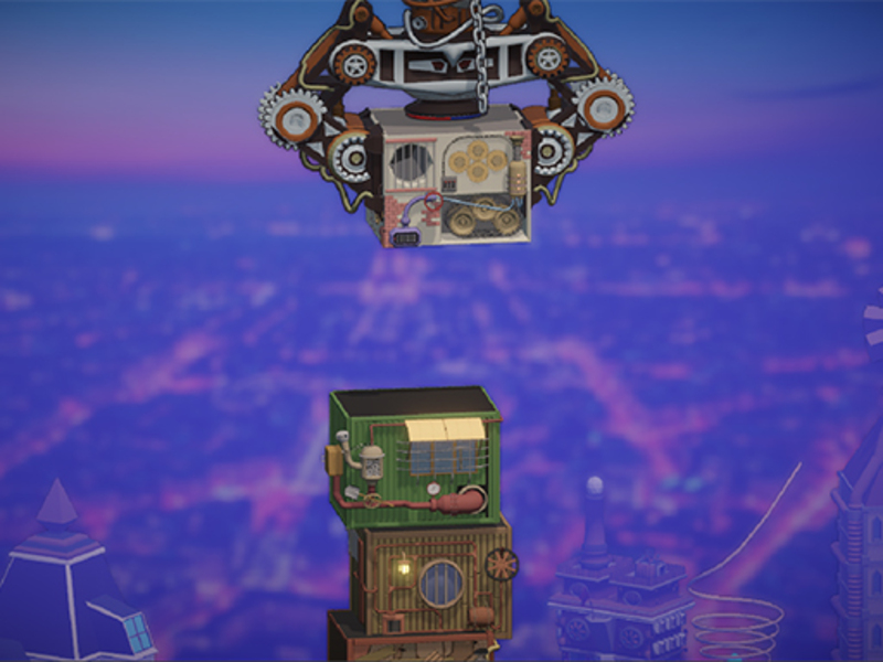 Trò chơi Người xây dựng tháp Steampunk trực tuyến