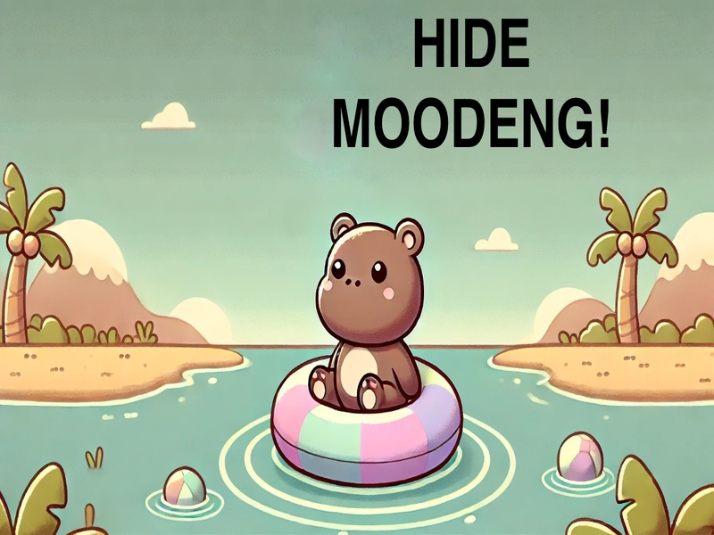Trò chơi Ẩn Moodeng Hippo! trực tuyến