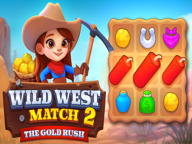 Trò chơi Wild West Trận đấu 2: The Gold Rush trực tuyến